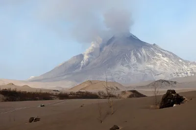Безымянный вулкан на фотографии: природная красота