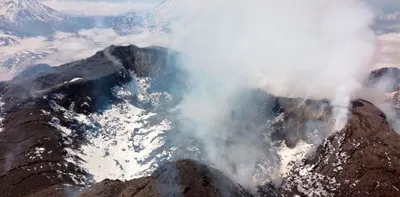 Скачать бесплатно фото вулкана безымянного