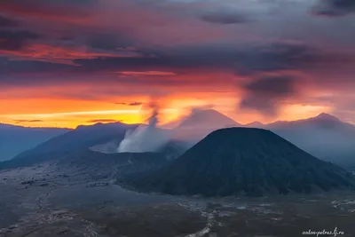 Вулкан Бромо во всей красе на фото