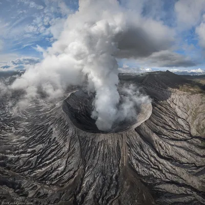 Ошеломляющие виды вулкана Бромо на Mac