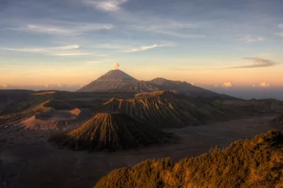 Фотографии природы: вулкан Бромо в 2024 году