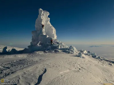 Фото Вулкана Эребус в HD качестве