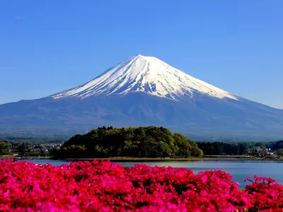 Величественный Фудзияма: Красота вулкана в объективе