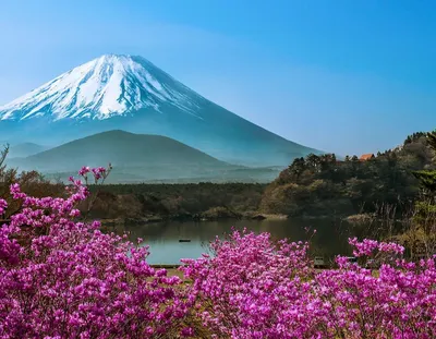 Вулкан Фудзияма: Завораживающие кадры с разных ракурсов