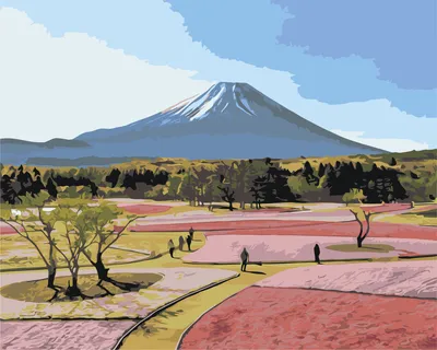 4K изображения вулкана Фудзияма