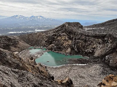 Фото Вулкана горелого с разными размерами