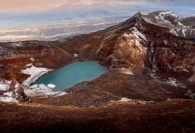 Огненный барабан: красочное фото вулкана