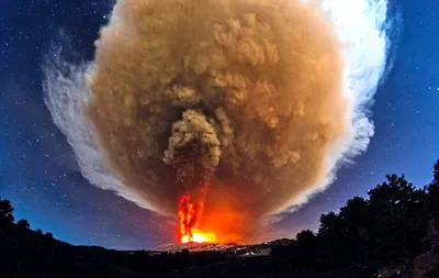 Огненное шоу природы: фотографии Вулкана Йеллоустоун
