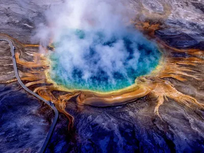 Потрясающие снимки Вулкана Йеллоустоун