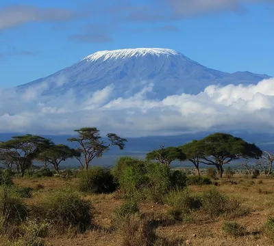 Красота природы: Вулкан Килиманджаро на фото