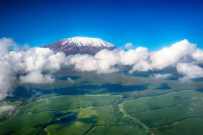 Фотографии Вулкана Килиманджаро в HD качестве