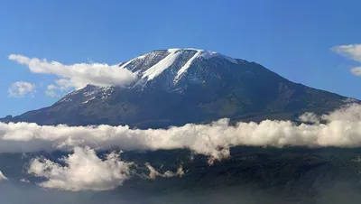 Фото на андроид: вулкан Килиманджаро.