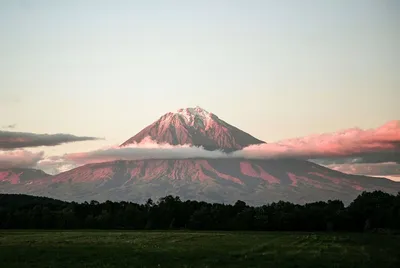 Скачать бесплатно фотографии Вулкана Ключевская сопка