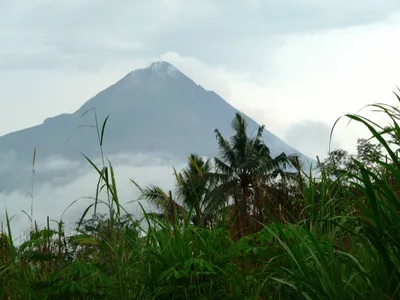 Фотки вулкана Мерапи для скачивания