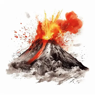 Вулканическое великолепие: впечатляющее фото