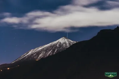 Фон с видом на Вулкан Тейде Тенерифе в HD качестве.