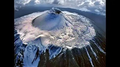 Захватывающие кадры вулкана Тятя