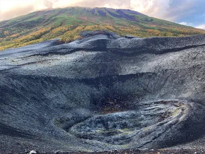 Красота природы: фотографии вулкана Тятя