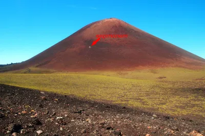 HD фото красивого вулкана