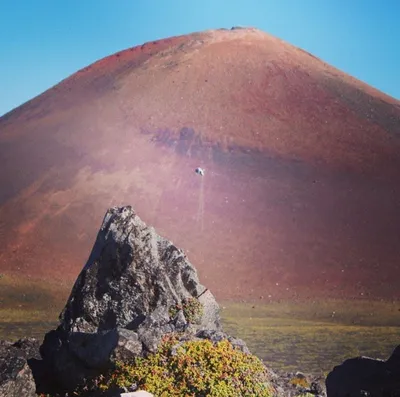 Фото на андроид с красивым вулканом Тятя