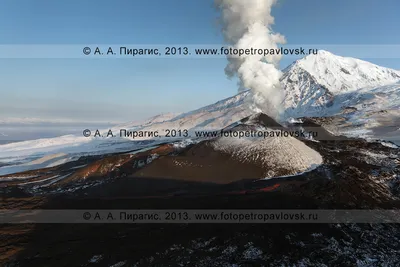 Фото вулкана Толбачик на андроид