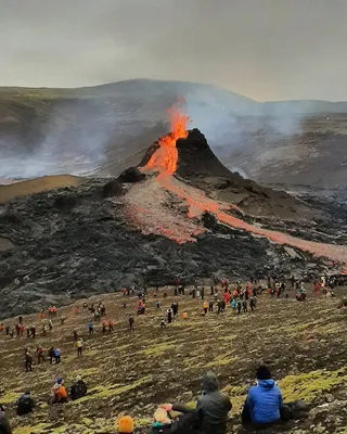 Фотка вулкана в 4K разрешении