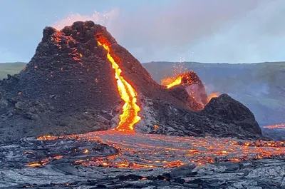 Вулканы исландии  фото