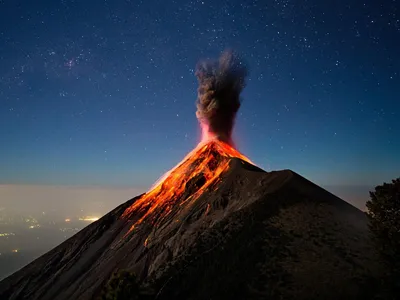 Великолепные вулканы мира: Грандиозные фотоэтюды