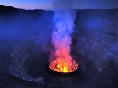 Искусство природы: Вулканические фотографии величественных гор