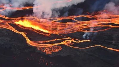 Фото на айфон с изображением вулканов