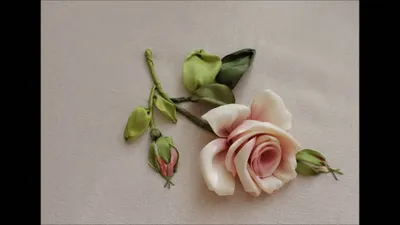 Розы в вышивке лентами на ваш выбор: познакомьтесь с их красотой