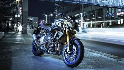 Атмосферное изображение Yamaha MT-10 для загадочных натур