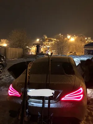 Зимний путь: Фотографии за рулем в холодные ночи