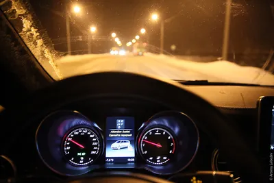 Зимний ветер: Фотографии зимней дороги за рулем