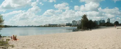 Заельцовский пляж: место, где сливаются небо и вода на фотографиях