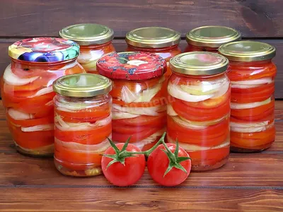 Заготовки из помидоров на зиму: Крупный JPG для ваших кулинарных творений