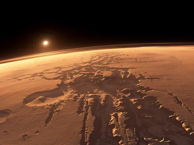 Уникальные изображения заката на Марсе: впечатляющие фотографии для скачивания