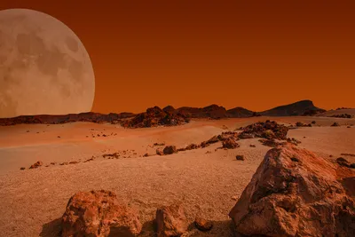 Красочный закат на Марсе, запечатленный на фото