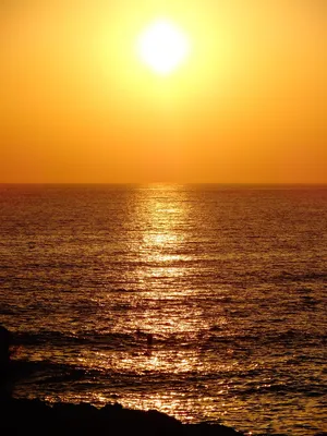 Фото заката солнца на море: бесплатные обои в высоком разрешении