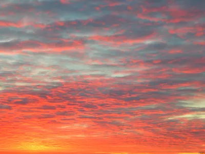 Прекрасный закат: Фото на айфон