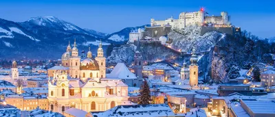 Зимняя красота Зальцбурга: Потрясающие фотографии