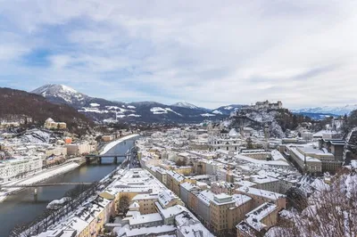 Зальцбург зимой: Очарование старого города в фотографиях