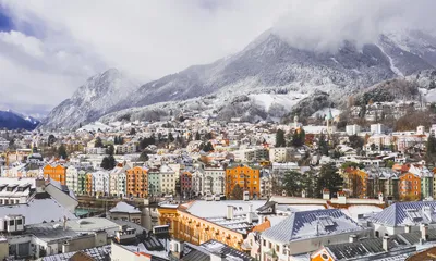 Зальцбург под снегопадом: 38 кадров зимней красоты