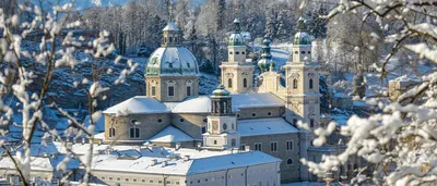 Фотоальбом Зальцбурга: Зимний пейзаж в каждом кадре