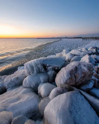 4K: Замерзшее черное море с превосходной детализацией