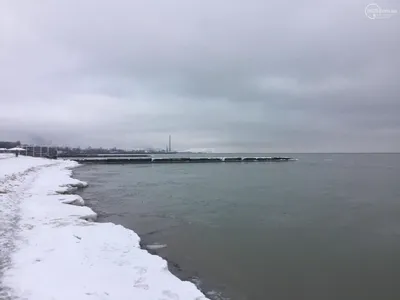 Царство льда и снега: фотографии, захватывающие замерзшее Черное море.