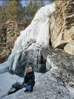 Ледовые потоки природы: фотографии замерзших водопадов для любителей природы