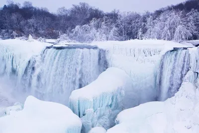 Удивительные замерзшие водопады: фотографии в высоком разрешении (Full HD, 4K)