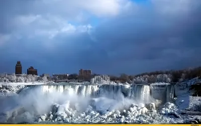 Невероятная красота замерзшего ниагарского водопада на фотографиях разной тематики и восхитительных видах