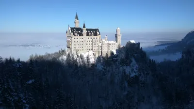 Фотографии зимних замков: JPG формат и размер на выбор